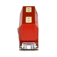 Transformador de 10KV, resina epoxi roja de tamaño pequeño, monofásico, 5-1000A, 0,5, 0, 2000, 0,2 S, 10P20, transformador de corriente usado para interiores