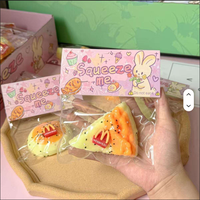 Nouveaux designs de jouets sensoriels TPR Squishy à presser, simulation alimentaire, anti-stress pour le bureau, jouet extensible unisexe à partir de 14 ans