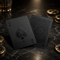 Cartes à jouer en PVC personnalisables en couleur pour les tournois/cadeaux haut de gamme/publicité
