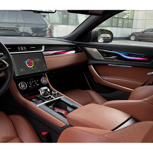 ไฟตกแต่งภายในรถยนต์ RGBIC สำหรับ Jaguar XFL ปี 2021-2025 จากโรงงานโดยตรง แถบไฟ LED สำหรับตกแต่งภายใน - Product Image 6
