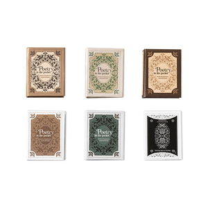 Bloc <span class=keywords><strong>de</strong></span> Notas <span class=keywords><strong>de</strong></span> 80 Hojas por Paquete, Serie <span class=keywords><strong>de</strong></span> Poesía <span class=keywords><strong>de</strong></span> Bolsillo, Material <span class=keywords><strong>de</strong></span> Imitación <span class=keywords><strong>de</strong></span> <span class=keywords><strong>Mini</strong></span> Libro, Decoraciones Vintage para Planificador - Product Image 5