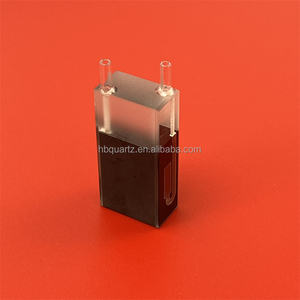 Harga pabrik <span class=keywords><strong>micro</strong></span>-fluoresensi kuvet hitam kuarsa kaca kuvet - Product Image 3