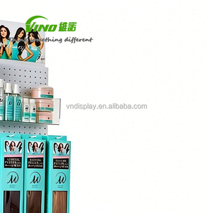 <b>Rotating</b> Floor-Standing Multi-Tier <b>Display</b> Rack for Hair Extensions & Wigs - Wig <b>Stand</b> - Product Image 5