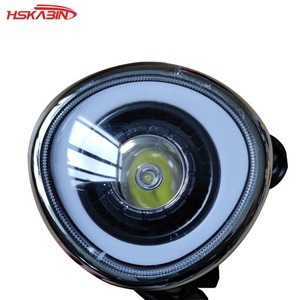 Vente en gros de phares LED Angel Eye avant pour moto, remplacement pour Beach Bike - Product Image 4