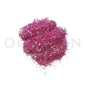 Rainbow glitter powder used for christmas tree decoration print fitment nail beauty ceramic coating atrware 25210H-64