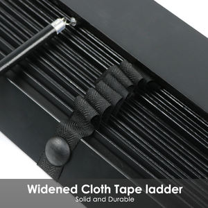 Stores en bois massif, stores vénitiens en bois naturel pour fenêtre, sur mesure, lattes horizontales, écologiques, occultants, fenêtres françaises - Product Image 6