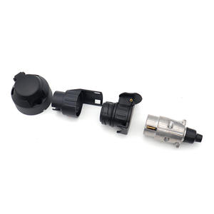 7 \ 12 \ 13 Pin Way <span class=keywords><strong>Remorque</strong></span> Électrique Lumière Connecteur Convertisseur 6 Prong Semi <span class=keywords><strong>Remorque</strong></span> Plug Socket - Product Image 4