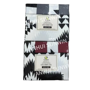 10 Thiết Kế Giao Hàng Ngẫu Nhiên 6 Mảnh Khăn Ga Giường Bộ 4 Vỏ Gối Cảm Ứng Mềm Mại Bộ Đồ Giường Đặt Cho Doanh số Bán Hàng - Product Image 1