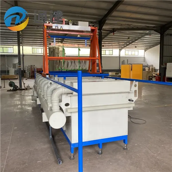 gold plating system / thick gold plating / automatic electroplating plant