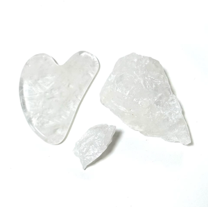 Gua Sha de cristal transparente - Product Image 5