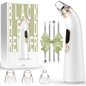 เครื่องดูดสิวเสี้ยนยอดนิยม อุปกรณ์ทำความสะอาดรูขุมขนบนใบหน้าและจมูก ด้วยการขัดผิวด้วยไมโครคริสตัลไลน์ สำหรับกำจัดสิว - Product Image 3