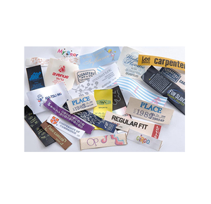 Etiquetas Impresas Personalizadas Disha Communications, Etiquetas Tejidas con Texto/Logotipos Personalizados para Empaque de Artículos Hechos a Mano, Uso en Interiores/Exteriores - Product Image 2