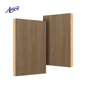 Panneaux de particules mélaminés E0 texture EIR pour meubles haut de gamme 18mm 4x8, contreplaqué filmé pour coffrage, finition chambre et cuisine - Product Image 1