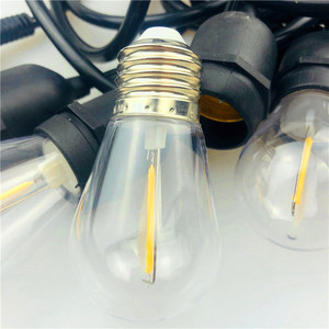 Tira de luces <span class=keywords><strong>led</strong></span> rgb g40 s14 para jardín, luces navideñas solares impermeables para exteriores, iluminación decorativa, bombillas de jardín - Product Image 3