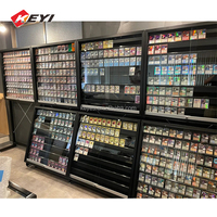 Présentoir de Sol en Métal et Acrylique pour Cartes à Collectionner Pokémon TCG, avec Verrou, pour Cartes Standard