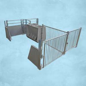 HENGYIN คอกอนุบาลลูกสุกรคุณภาพดีที่สุด รุ่นใหม่ ทำความสะอาดง่าย ผลิตจากสแตนเลสชุบสังกะสีแบบจุ่มร้อน อายุการใช้งานยาวนาน รุ่นที่ 1 - Product Image 1