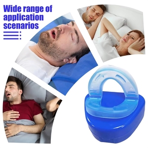 Dispositif anti-ronflement réglable en TPR, embout buccal hypoallergénique, confortable pour une utilisation nocturne, solution <span class=keywords><strong>efficace</strong></span> contre le ronflement - Product Image 3