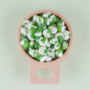 Snack Diario Alto en Proteínas, Alimento Saludable, Guisantes Verdes Tostados con Recubrimiento <span class=keywords><strong>Blanco</strong></span> y Wasabi - Product Image 2