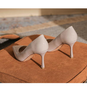 <span class=keywords><strong>Scarpe</strong></span> <span class=keywords><strong>da</strong></span> Donna con Tacco Basso a Punta Stiletto Moda Sexy Décolleté per Ufficio e Matrimonio - Product Image 5