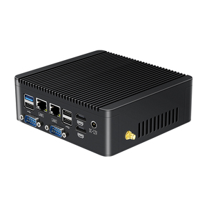 Intel Celeron J4125 Micro PC sin ventilador <span class=keywords><strong>8GB</strong></span> <span class=keywords><strong>DDR4</strong></span> 128GB M.2 SSD USB3.2 Windows 11/10 4G LTE/WIFI Soporte Industrial IoT Nuevo - Product Image 4