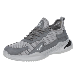 Chaussures de sécurité en cuir pleine fleur Bottes de sécurité pour chantier de construction Chaussures de sécurité pour le travail - Product Image 5