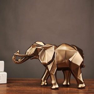 Estatua <span class=keywords><strong>de</strong></span> elefante <span class=keywords><strong>de</strong></span> fibra <span class=keywords><strong>de</strong></span> vidrio <span class=keywords><strong>de</strong></span> resina gigante, accesorios decorativos para interiores y exteriores - Product Image 3