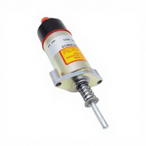 Válvula solenoide de corte de combustible para excavadora E330 E330B E330C 155-4653 1554653, reemplazo para motor 3304 3306 - Product Image 1