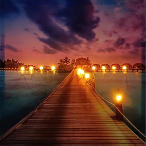 Stampa su Tela per Cornici Artistiche, Quadro con Illuminazione LED, Decorazione con Immagine di Ponte per Interni Moderni, Design Personalizzato - Product Image 6
