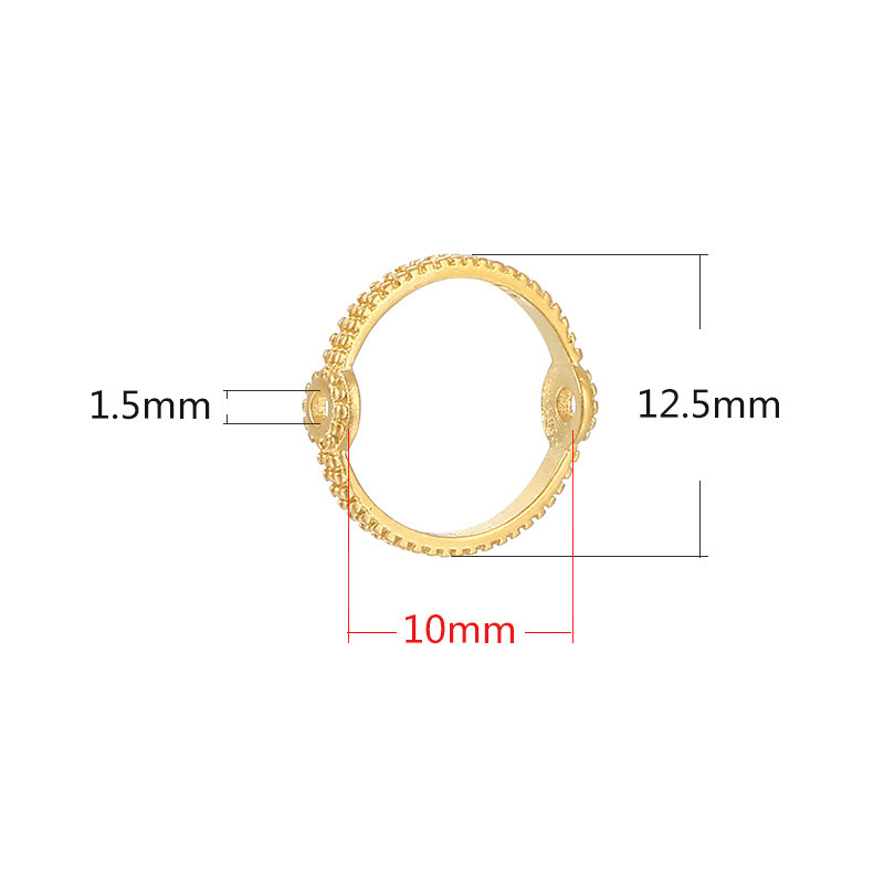 Gold-fit 10mm beads
