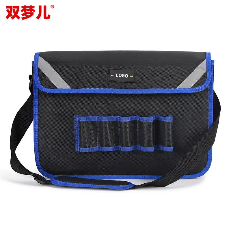 Multiple Pocket Tool Organizer Technicians Maintain and Electrician Tools Bag Oem Odm 3 Days Tools Holding Custom 600D Polyester