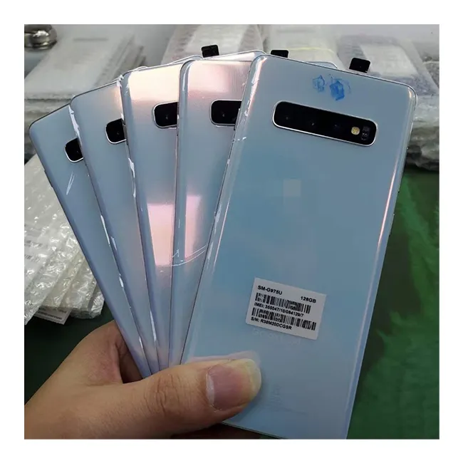 Wholesale Original Mobile Phones Used S10+ 6.4inch Unlocked Second Hand Celulares S10 Plus For Samsung S10+