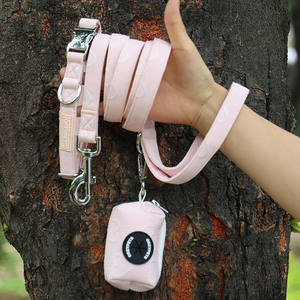 Oceypets nuovo stile personalizzato ricamato al guinzaglio per cani OEM Custom metallo Hardware guinzaglio per cani di piccola taglia - Product Image 5