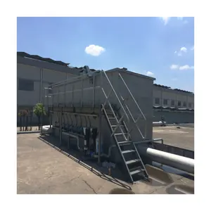 Containerized used industrial sewage water treatment equipment for domestic and school wastewater filter