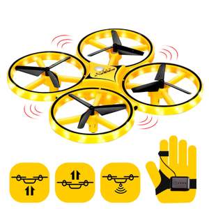 LED Lighting Show Hand Sensor RC <strong>Quadcopter</strong> <strong>Drone</strong> With Foldable - Product Image 3