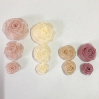 Accessoires de vêtement DIY, dentelle en organza, applique florale 3D, patch LT2682A