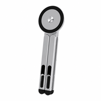 Support Téléphone Magnétique en Alliage d'Aluminium Portable Rotation 360 Trépied Pliable Holder pour Tablette PC Portable Suppo