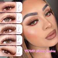 Échantillon Gratuit – Fournitures de Cils Individuels en Faux Vison à Marque Privée Personnalisée – Plateaux de Cils Volume Classique en Cachemire pour Extensions de Cils