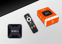 TV Box Android 13 más barata con 8GB de RAM y 128GB de ROM, reproductor multimedia TX10 Pro Smart TV Box, Quad Core, 5G WIFI, 4K, Set-Top Box Android TV Box