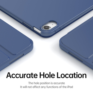 <span class=keywords><strong>Coque</strong></span> <span class=keywords><strong>MoKo</strong></span> demi-<span class=keywords><strong>coque</strong></span> givrée transparente en PU rigide pour <span class=keywords><strong>iPad</strong></span> 10e et 11e génération 10.9 2022 - Product Image 3