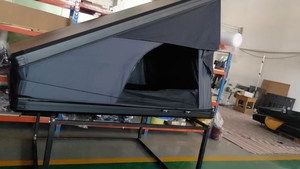Tentes de <span class=keywords><strong>remorque</strong></span> de camping-car résistantes aux UV au design moderne Tente de toit de <span class=keywords><strong>remorque</strong></span> de moto Tente de toit à coque dure avec mousse à mémoire de forme - Product Image 3