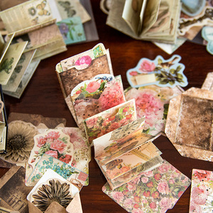 30 cái/gói mẫu dữ liệu bỏ túi loạt Kỷ Nguyên retro bướm tự làm mini tay tài khoản vật liệu trang trí cơ sở - Product Image 3