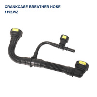 Pièces automobiles 1192.WZ Tuyau de ventilation du carter moteur résistant aux hautes températures PA12/caoutchouc HUAPENG Peugeot 206 207 307 Citroën