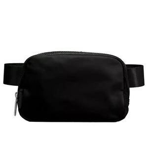 <b>Hot</b> Selling Unisex Mini Nylon Waterproof Belt Fanny Pack with Zipper Closure Custom Logo for Travel Pochete - Product Image 4