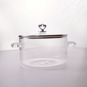 กระทะแก้วทนความร้อนพร้อมฝาปิดสำหรับของขวัญและโปรโมชั่นขององค์กร - Product Image 1