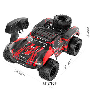 Coche RC <span class=keywords><strong>Monster</strong></span> <span class=keywords><strong>Truck</strong></span> <span class=keywords><strong>Bigfoot</strong></span> 4WD de Alta Velocidad a Escala 1:14, Juguete de Nivel Experto con Control Remoto y Cable USB para Aventuras Todoterreno - Product Image 3