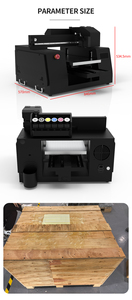 MT a colori XP600 UV a getto d'inchiostro Flatbed stampante per etichette con 2 testine di stampa ad alta risoluzione per cuoio <span class=keywords><strong>e</strong></span> materiali flessografici - Product Image 4