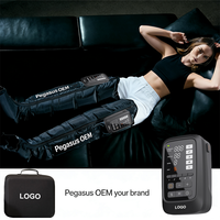 Bottes de compression MAXTORC à marque privée OEM - Pression réglable 60-200 mmHg, 5 chambres à air, fonction de chauffage des pieds, rechargeable