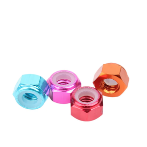 Nhà Máy Bán Hàng Trực Tiếp Màu Nhôm Hexagon Nut Chất Lượng Cao Khóa Nut Khóa Giữ Lại Vít Cap - Product Image 6