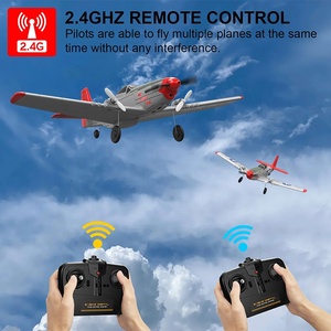 Volantex <span class=keywords><strong>P51D</strong></span> Mustang Gyro Envergure 400MM EPP Mousse RTF 2CN Débutant Avion Radiocommandé Longue Distance Jouet Volant pour Adultes 100M - Product Image 3