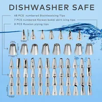 Hot Sale 137 Pcs Russian Cake Dekorations zubehör Kit Backen Gebäck Werkzeuge Back zubehör